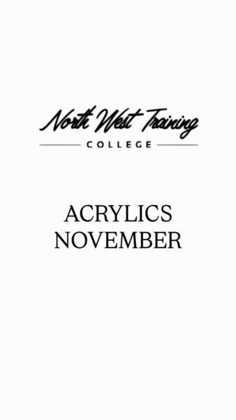 BEGINNERS ACRYLIC NAILS FRI 28th NOV  10-3 £295