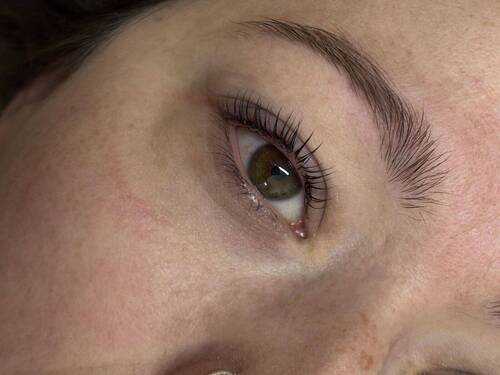 Korean lash lift