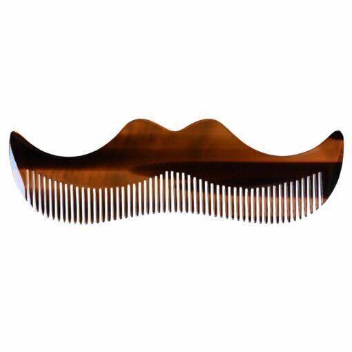 Morgans Amber moustache comb
