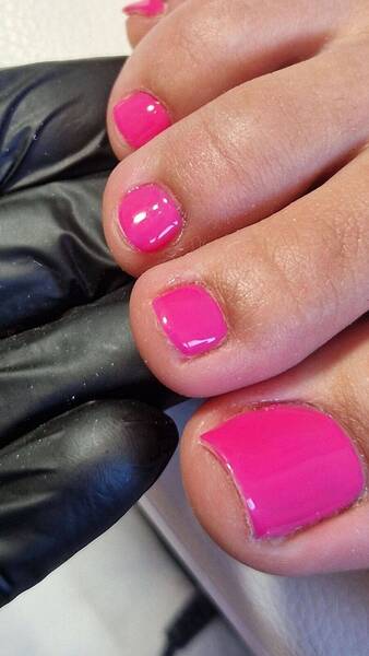 Vernis Semi-permanent pieds
