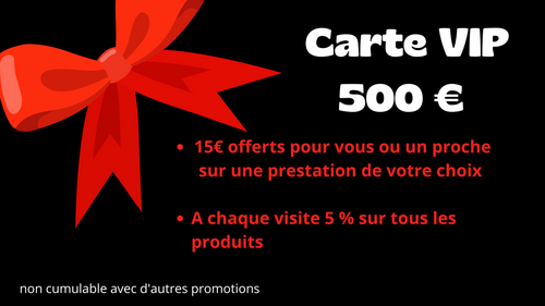 Carte VIP 500€