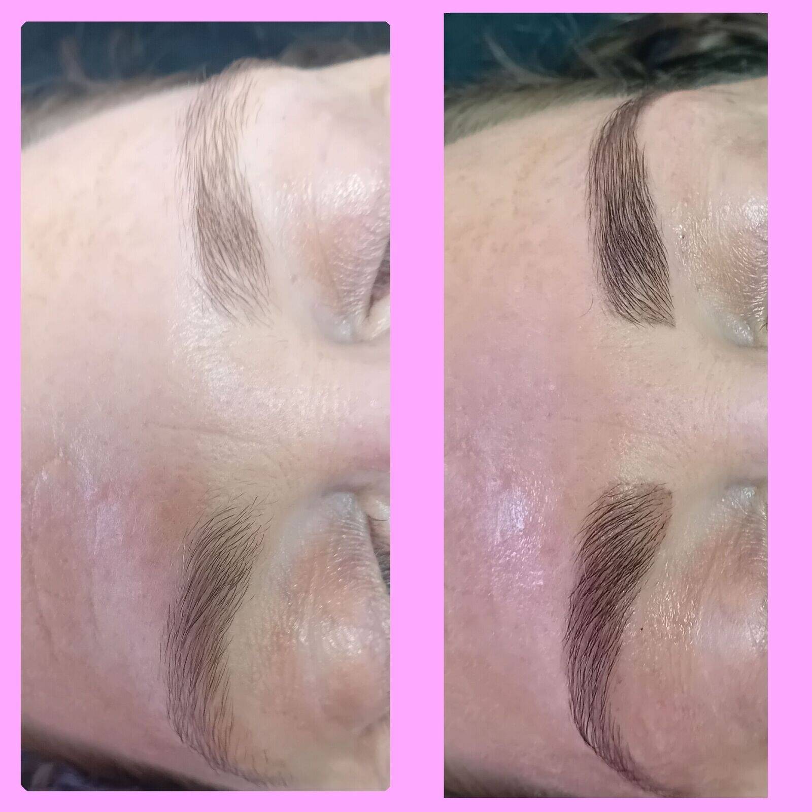 Brow wax and tint 