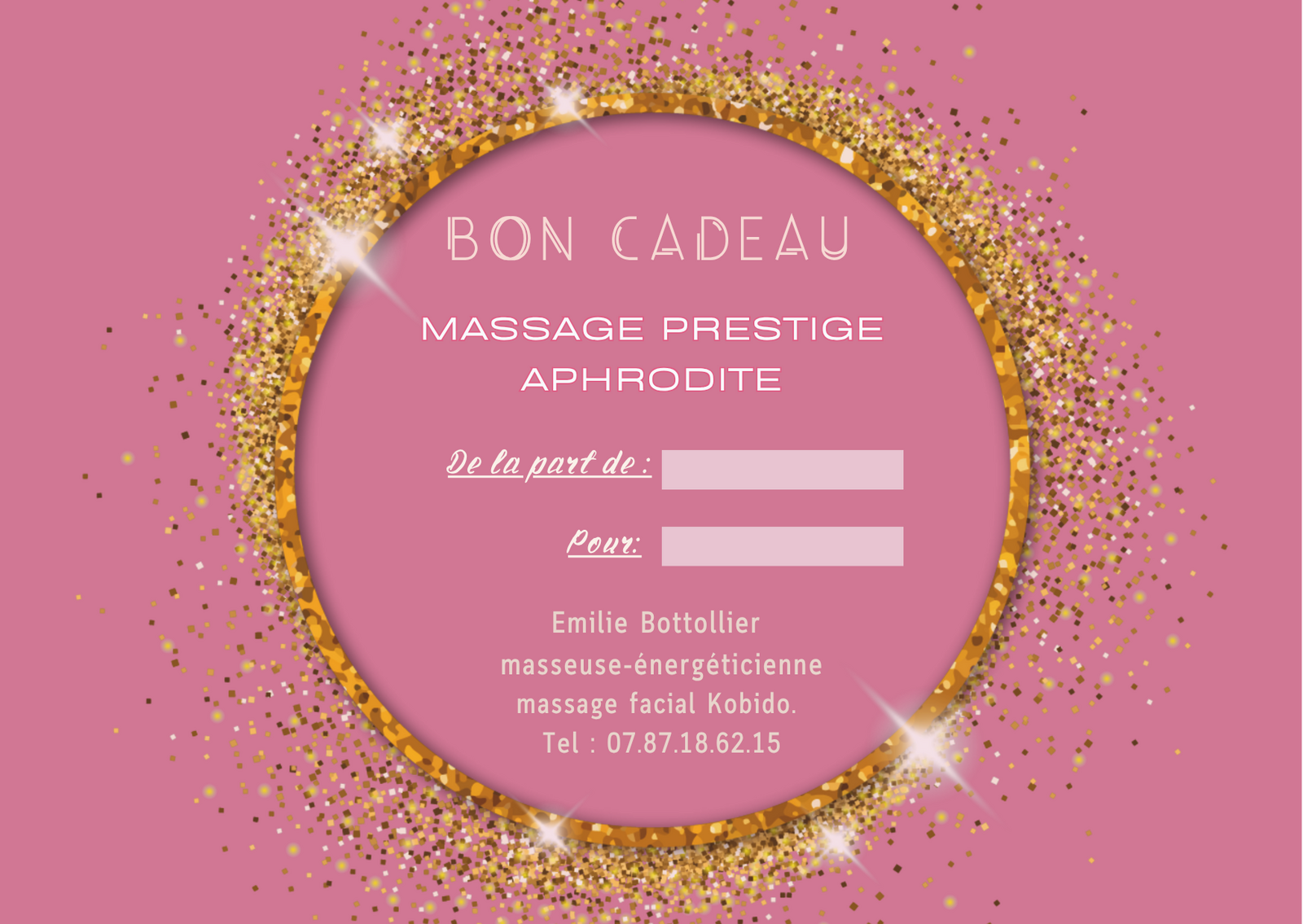 CARTE CADEAU MASSAGE PRIVILEGE APHRODITE
