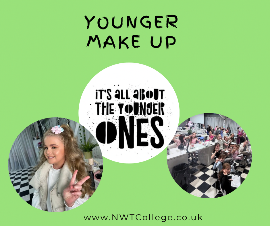 YOUNGER MAKEUP AGE 6-16 MONDAY 1st SEPT  10am-1pm