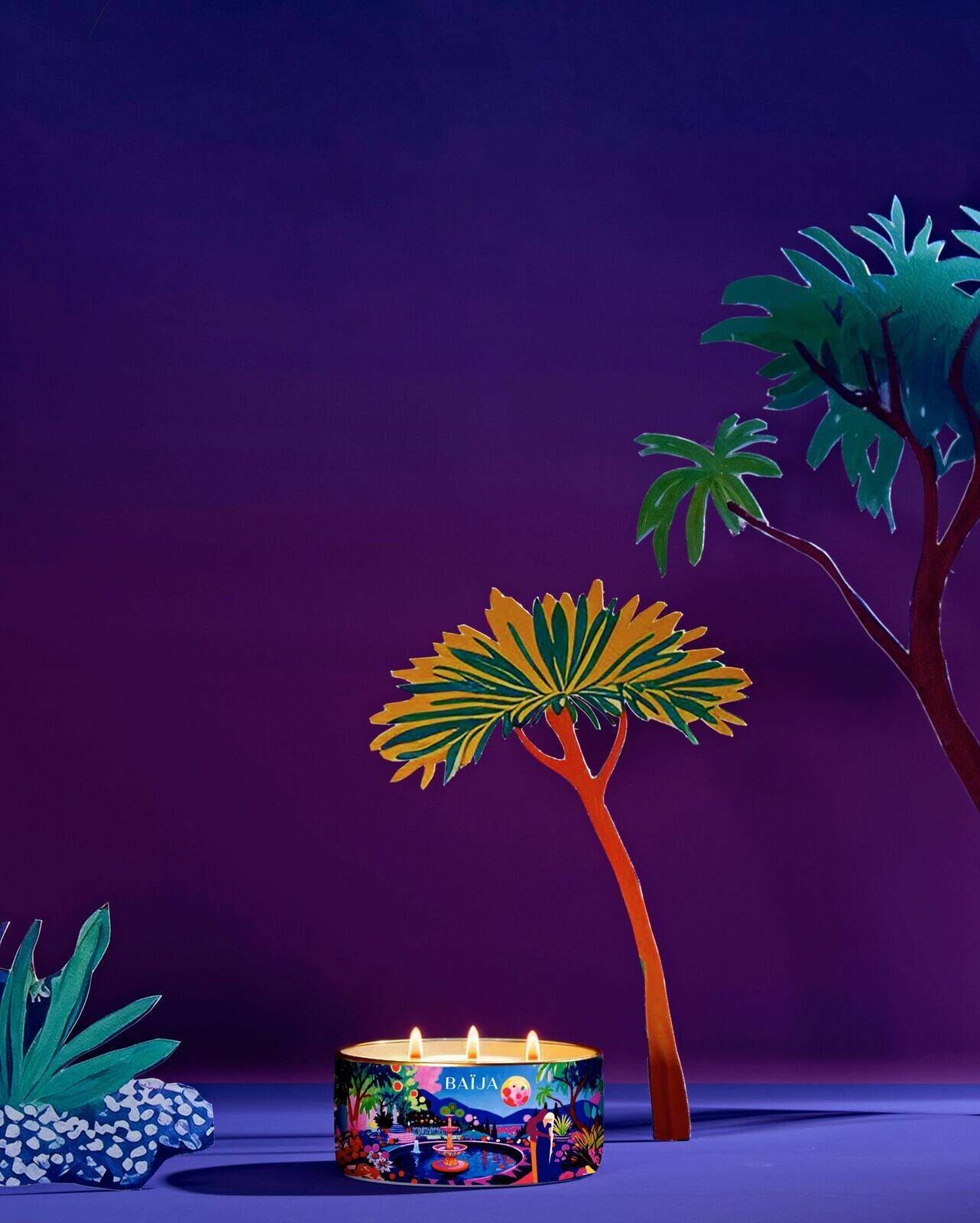 Coffret bougie parfumée XL minuit chéri 