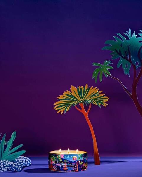 Coffret bougie parfumée XL minuit chéri 