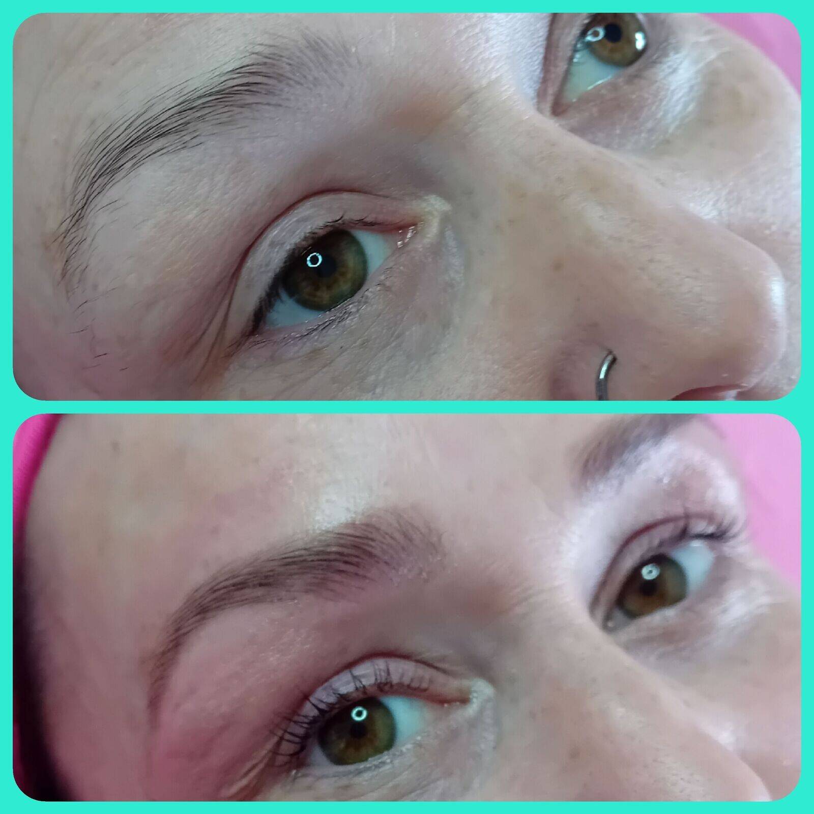 Lash lift and tint 