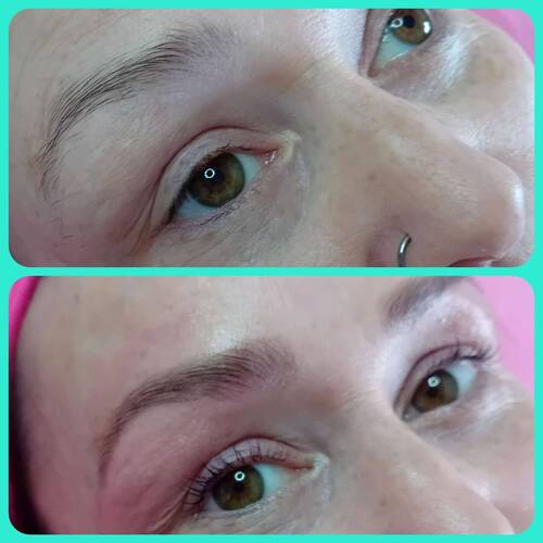 Lash lift and tint 