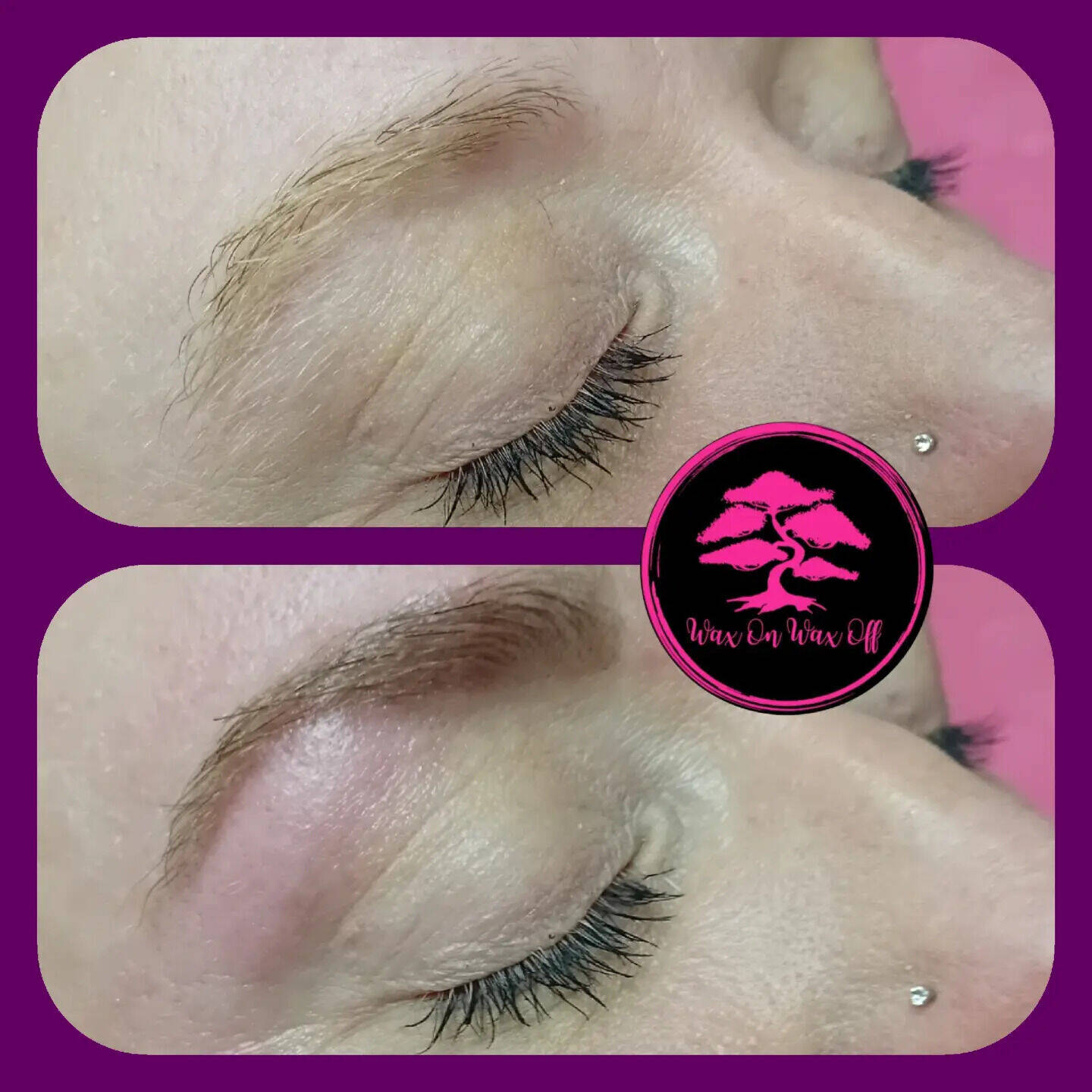 Brow wax and tint 