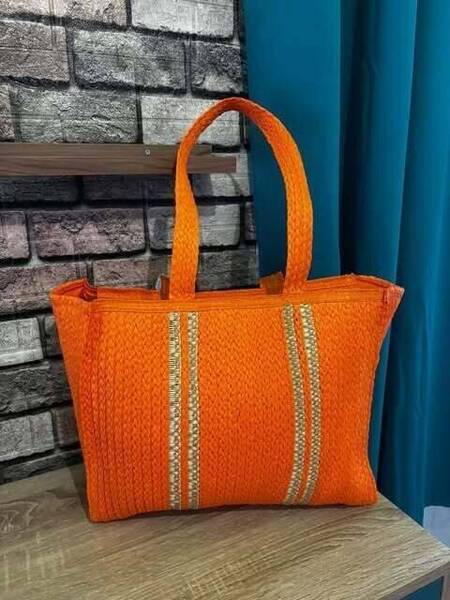 Sac Shopper en raphia