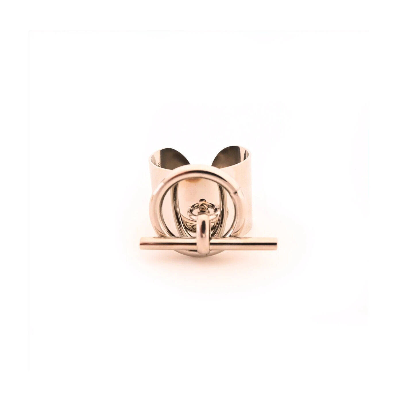 Bague réglable acier rond basique