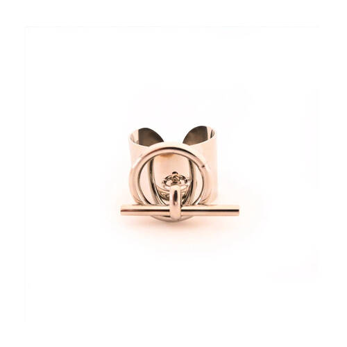 Bague réglable acier rond basique