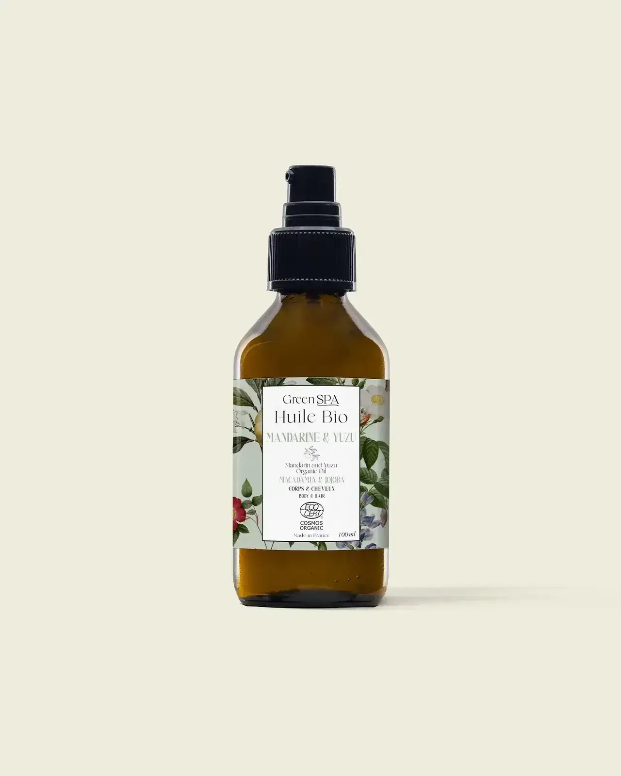 GREEN SPA - Huile bio Mandarine & Yuzu
