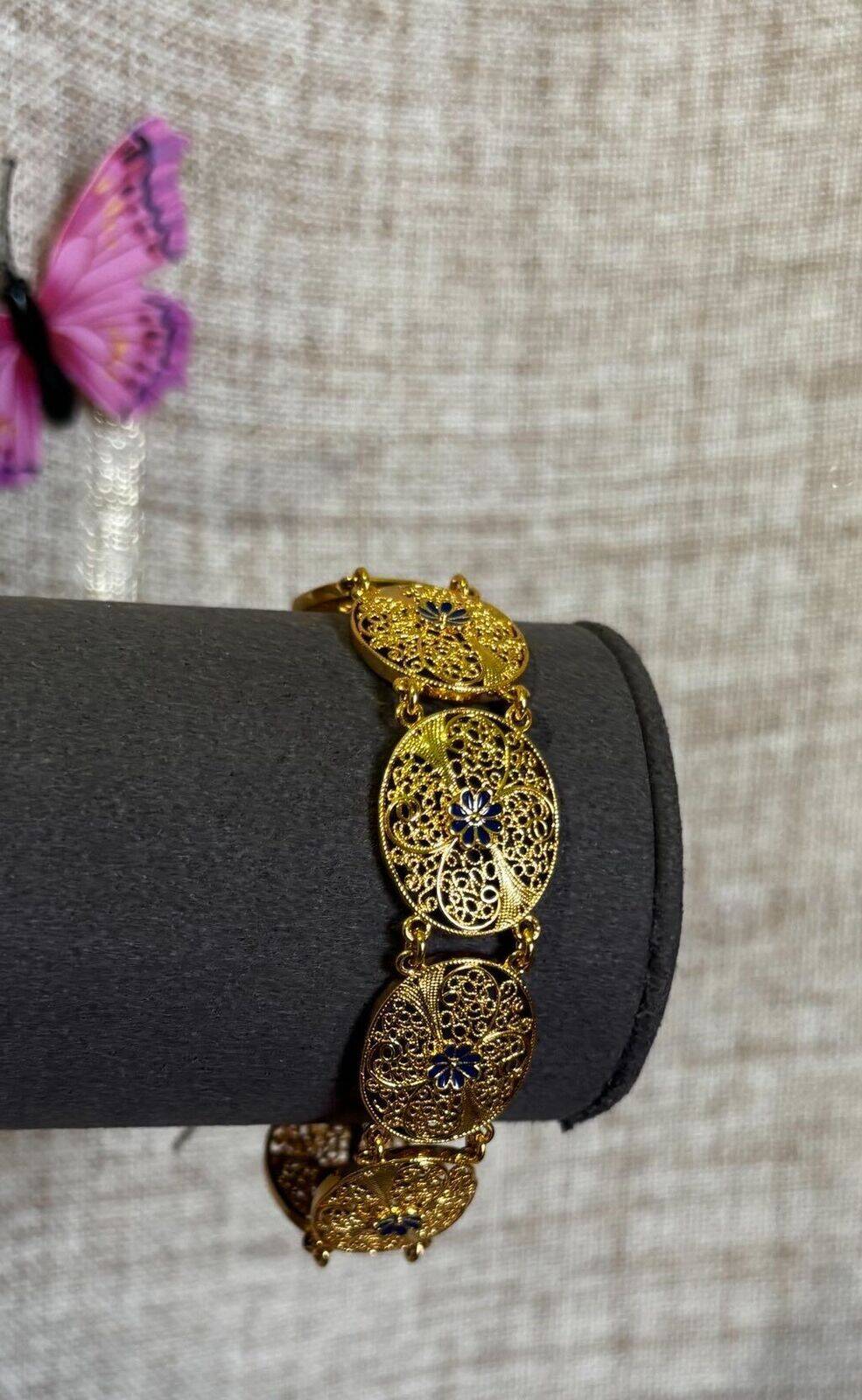  Bracelet Portugal traditionnel avec fleur