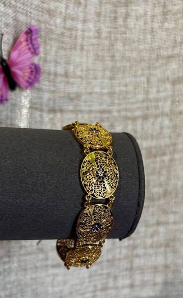  Bracelet Portugal traditionnel avec fleur