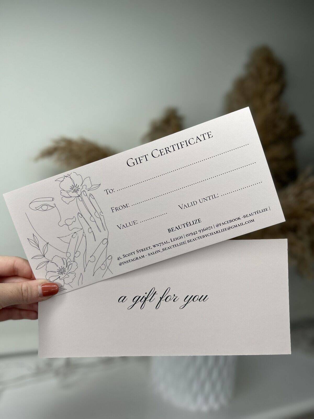GIFT VOUCHERS