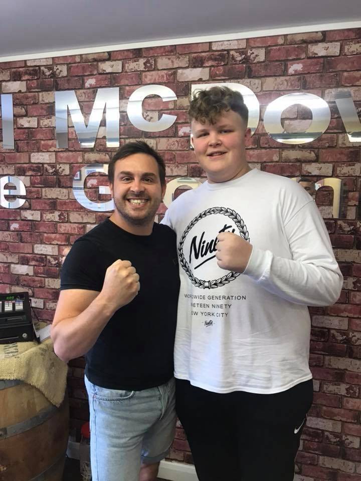 My 16 years old Customer 6ft 5in tall
Watch out Tyson fury